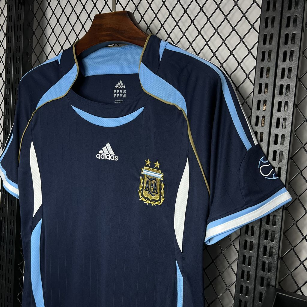 Camiseta Argentina 2006 Visitante - imagen 4