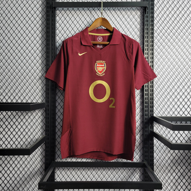Camiseta Arsenal 05/06 - Arsenal
