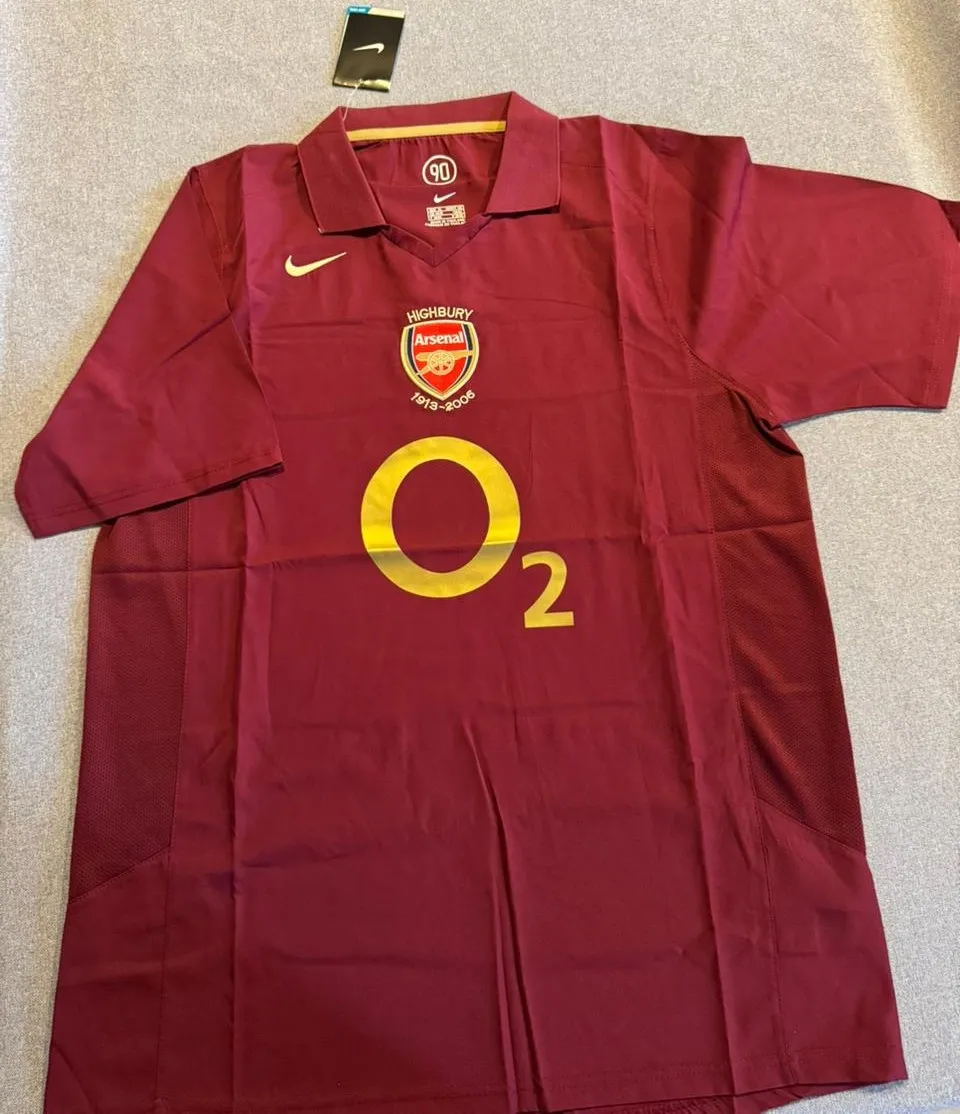 Camiseta Arsenal 2005/2006 Retro - Arsenal