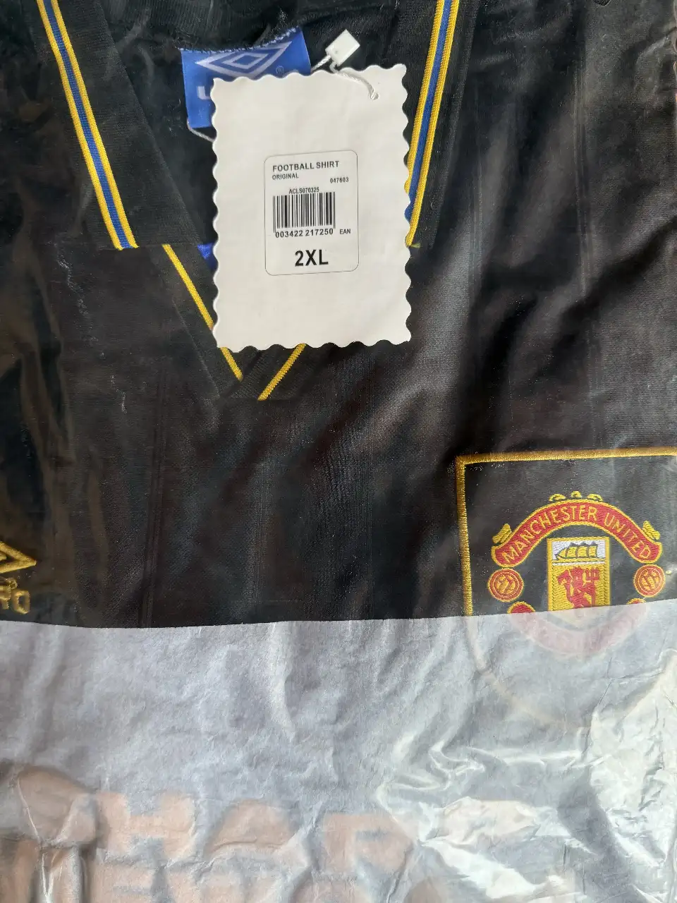 Camiseta Manchester United 1995 Suplente - imagen 4