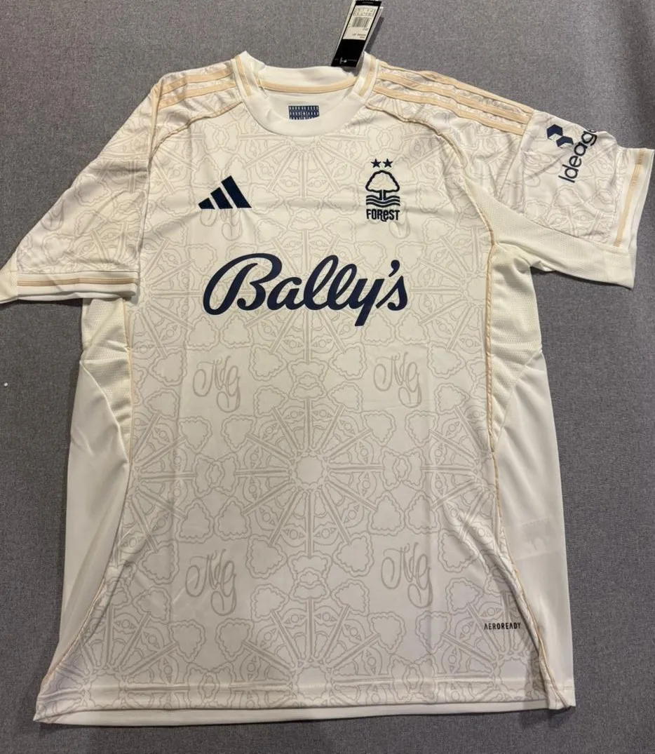 Camiseta Nottingham Forest 2025/2026 Suplente (FAN) - Nottingham Forest