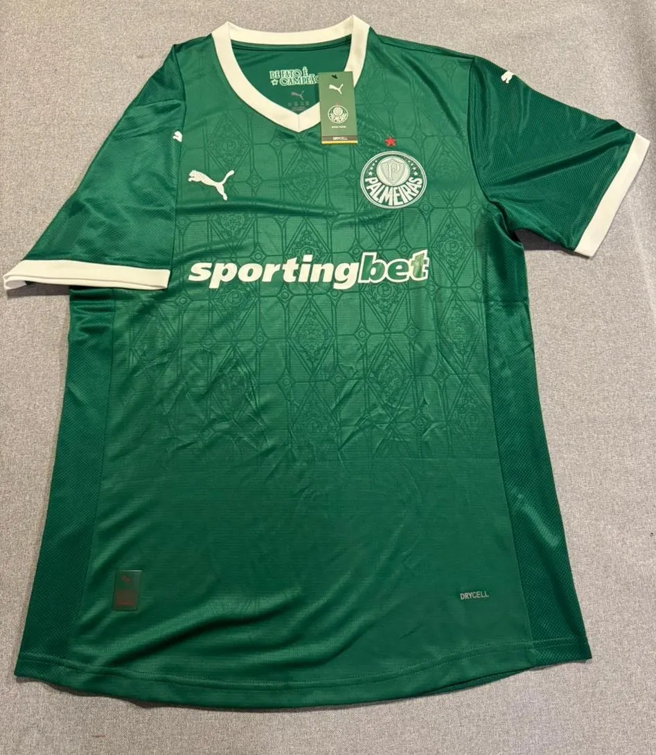 Camiseta Palmeiras 2025/2026 Titular (PLAYER) - Palmeiras